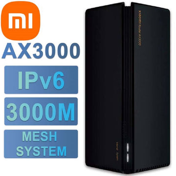 Xiaomi Ax3000 WiFi Router Repeater Extend Gigabit Amplifier Signal Booster WIFI 6 Nord VPN Super Mesh 5GHz Mijia App - Imported from UK